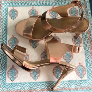 Rose Gold Michael Kors heels